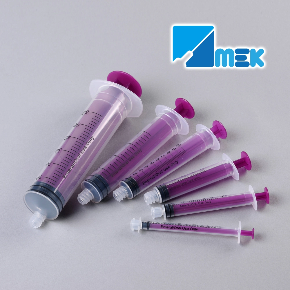 Disposable Luer Lock Syringe with 1ml-60ml