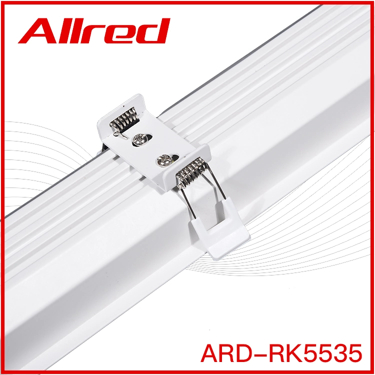 Luxury LED Panel Tube Lighting Boke Driver Indoor Square IP44 Concrete Lamp Downlight Ceiling Recessed COB Bulb PC Housing Tube Light LED Linear Light