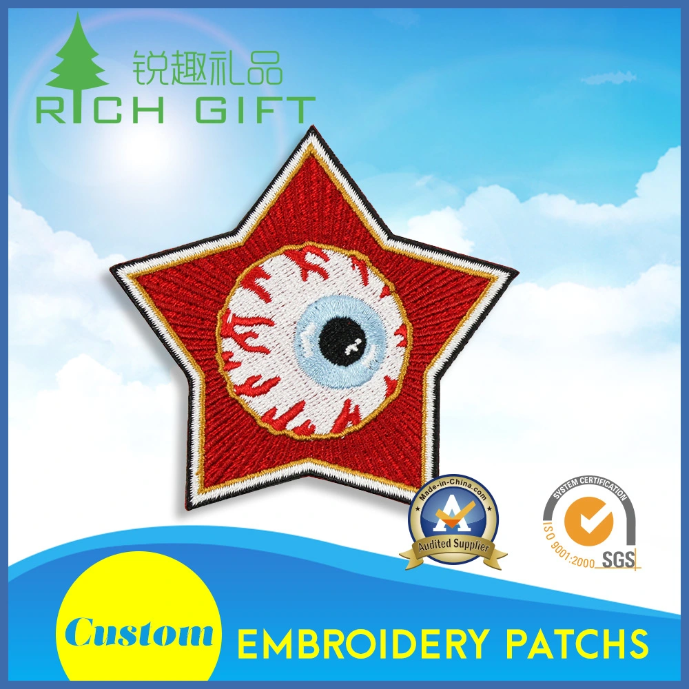 No Minimum Embroidery Patches Supply Custom Design Crafts clutch Design Embroidery