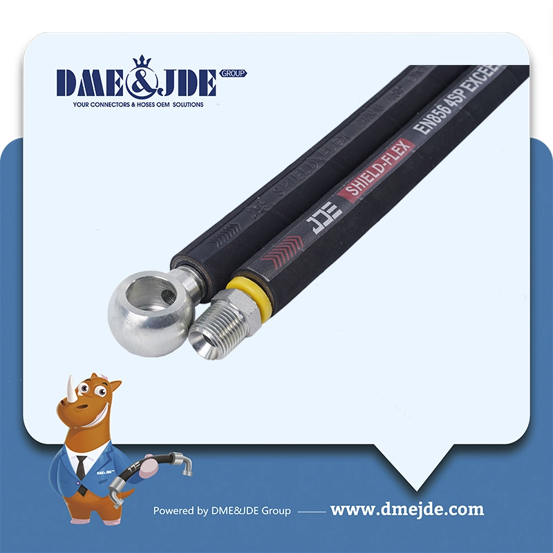 Manguera de vapor 2sw cable trenzado manguera líquido aplicable BS 5342 Especificaciones Tipo-2 supera los 6134 ISO 10655 es de tipo2