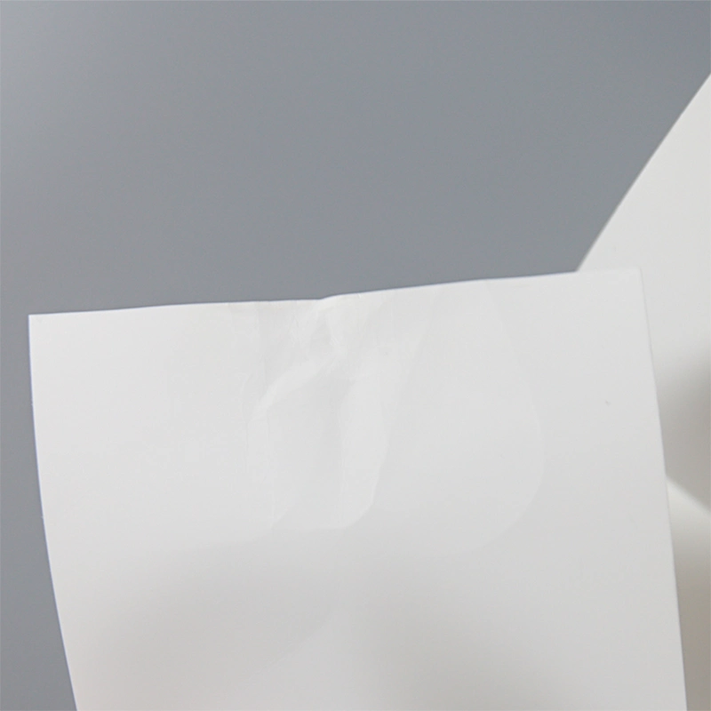 250#Synthetic Card Paper Doppelseitiges Druckerpapier Selbstklebendes Etikett Aufkleber-Material