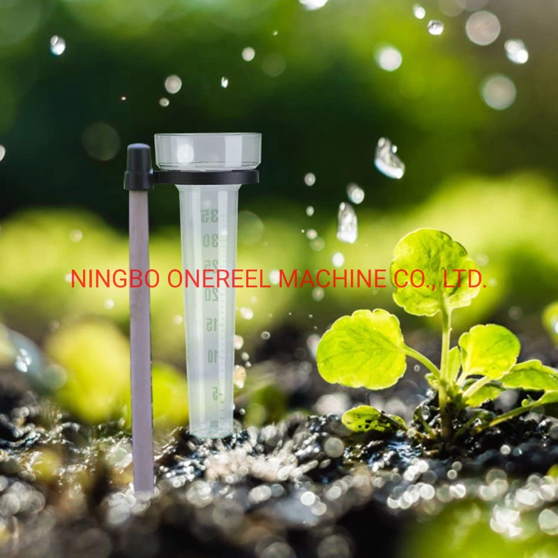 High quality/High cost performance  Green Cheap Plastic Rain Gauge