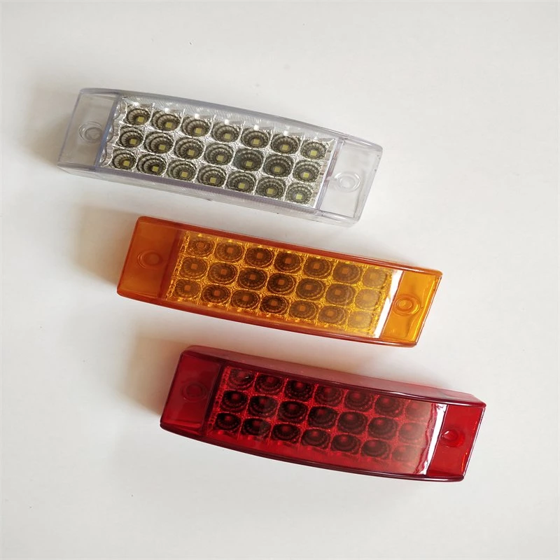 LED Marker Clearance Lights Red/Amber Waterproof LED Side Light Indicators lamp