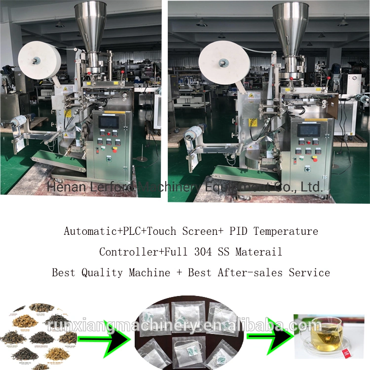 Máquina de embalaje automático de sellado de bolsas de té interiores y exteriores Gmec-Tb169