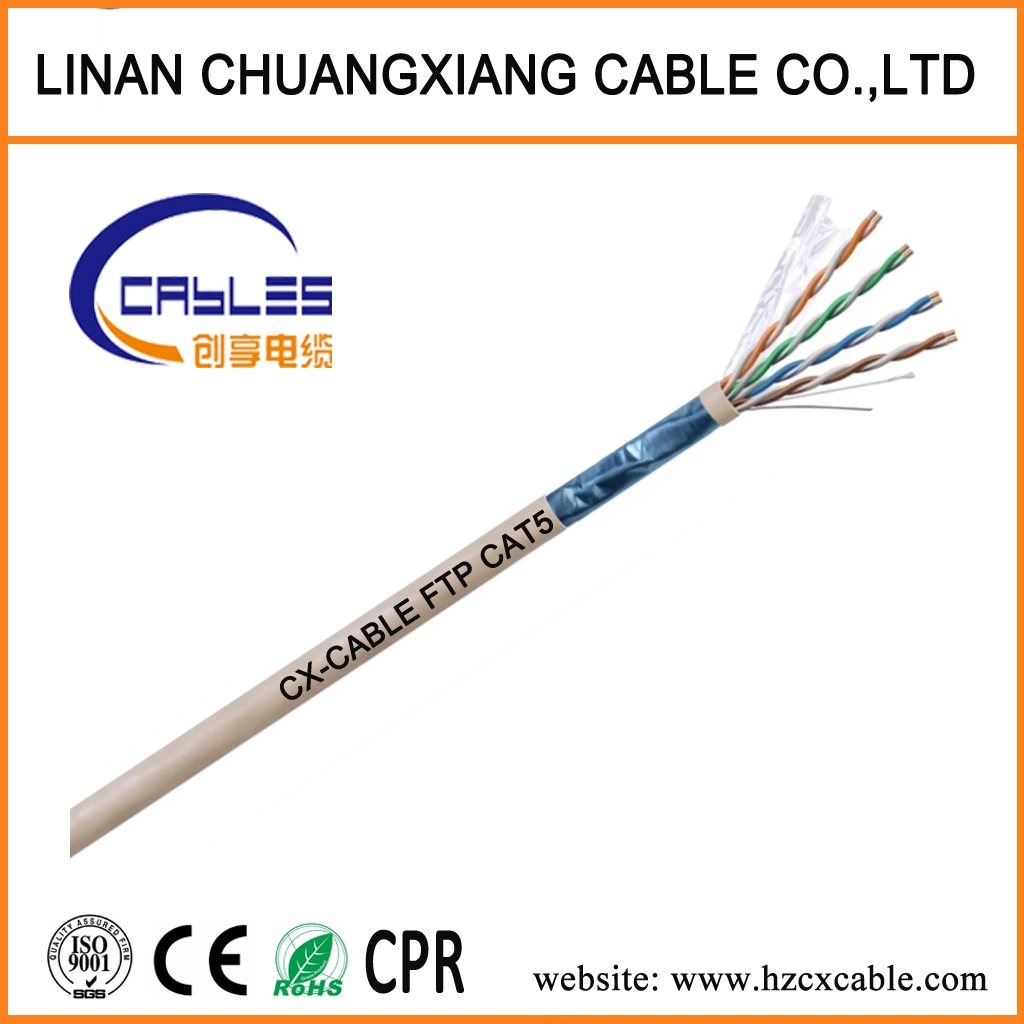 LAN Cable Computer Cable Data Cable FTP/SFTP Cat5e Cable Communication Cable Telecom Network Cable Copper Wire