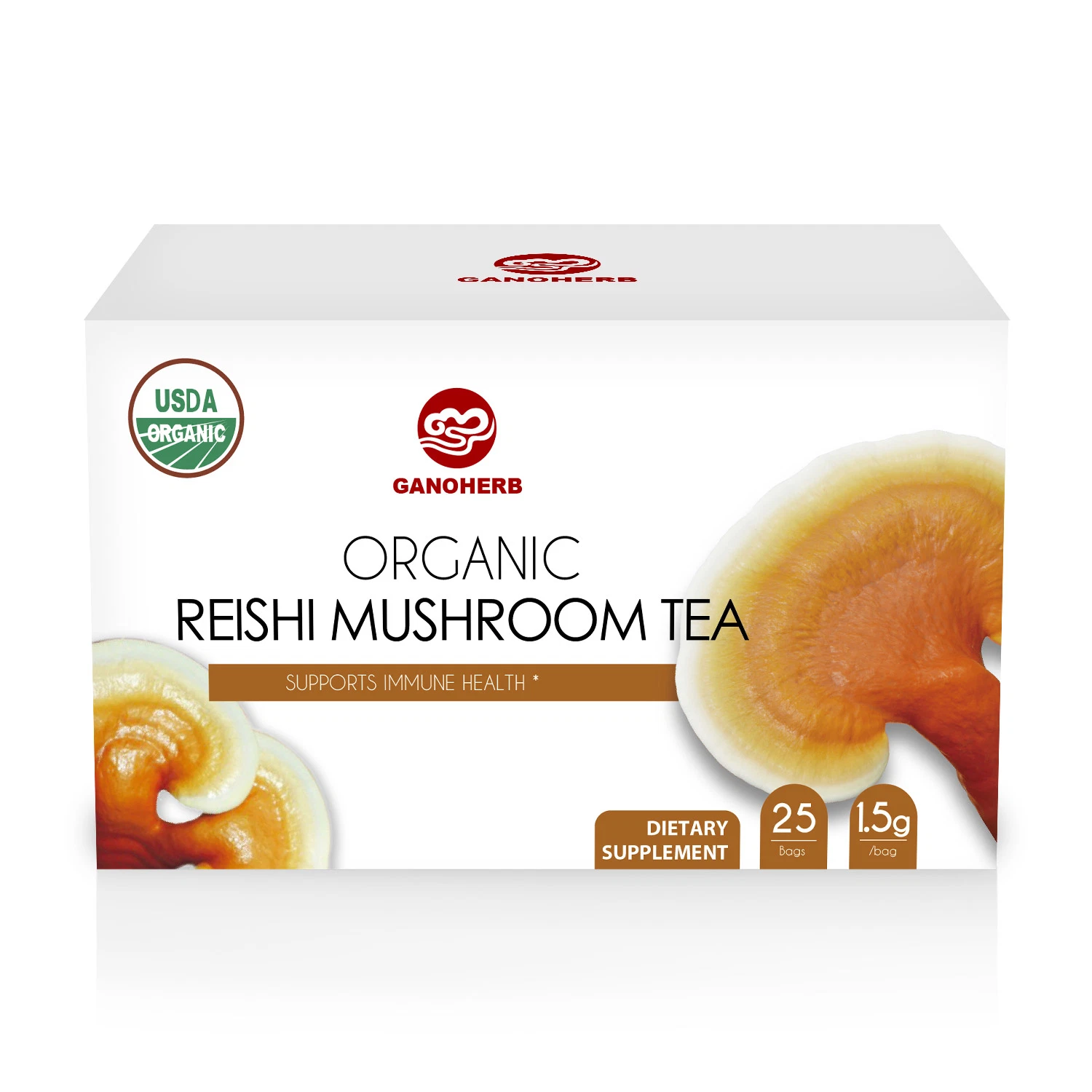 China OEM Wholesale/Supplier Organic Ganoderma Lucidum Lingzhi Tea Reishi Mushroom Herbal Tea with Reishi Mushroom Extract Factory Price