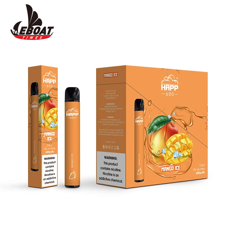 Venda por grosso Vape descartáveis Pen 600borlas para estilo de traço e cigarros Starter Kits