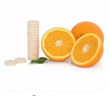 GMP Certified Multivitamin Nutritional Supplement OEM Sweet Orange Vitamin C Effervescent Tablets