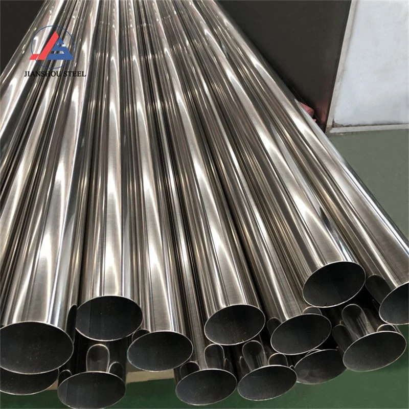 La Chine fabrique un tuyau rond soudé laminé à froid AISI ASTM d'une épaisseur de 0,3 mm à 3 mm, avec une finition miroir 8K Ba 2b Hl en acier inoxydable SUS304 201 304 304L Ss Pipe 316 316L 430.