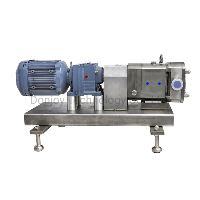 Stainless Steel Sanitary Horizontal Tul Rotor Lobe Gear Pump