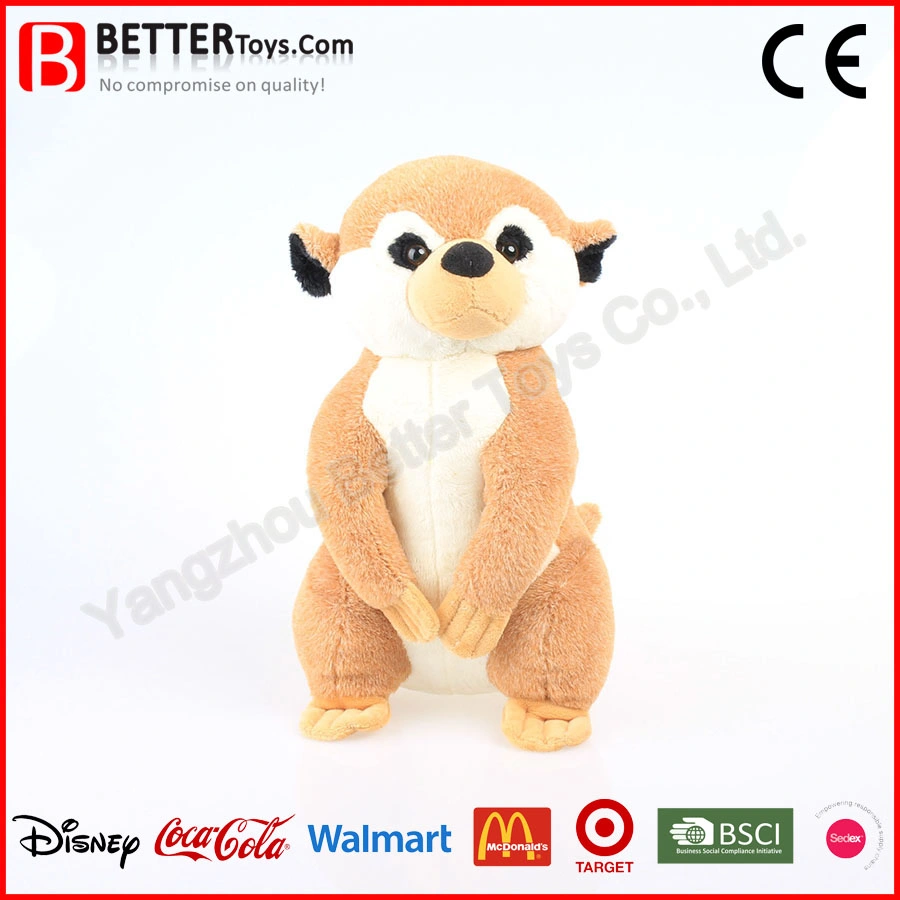 China OEM Manufacturer Stuffed Animals Soft Plush Meerkat Toy