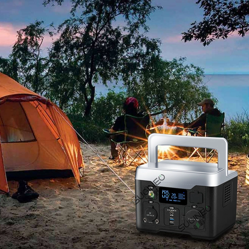 78000Sugineo 350W mAh 287Wh Estação de Energia Portátil Carregador sem fio com bateria de lítio ternário 18650 Pd100W para Outdoor Camping Powerstation portátil de Telefone