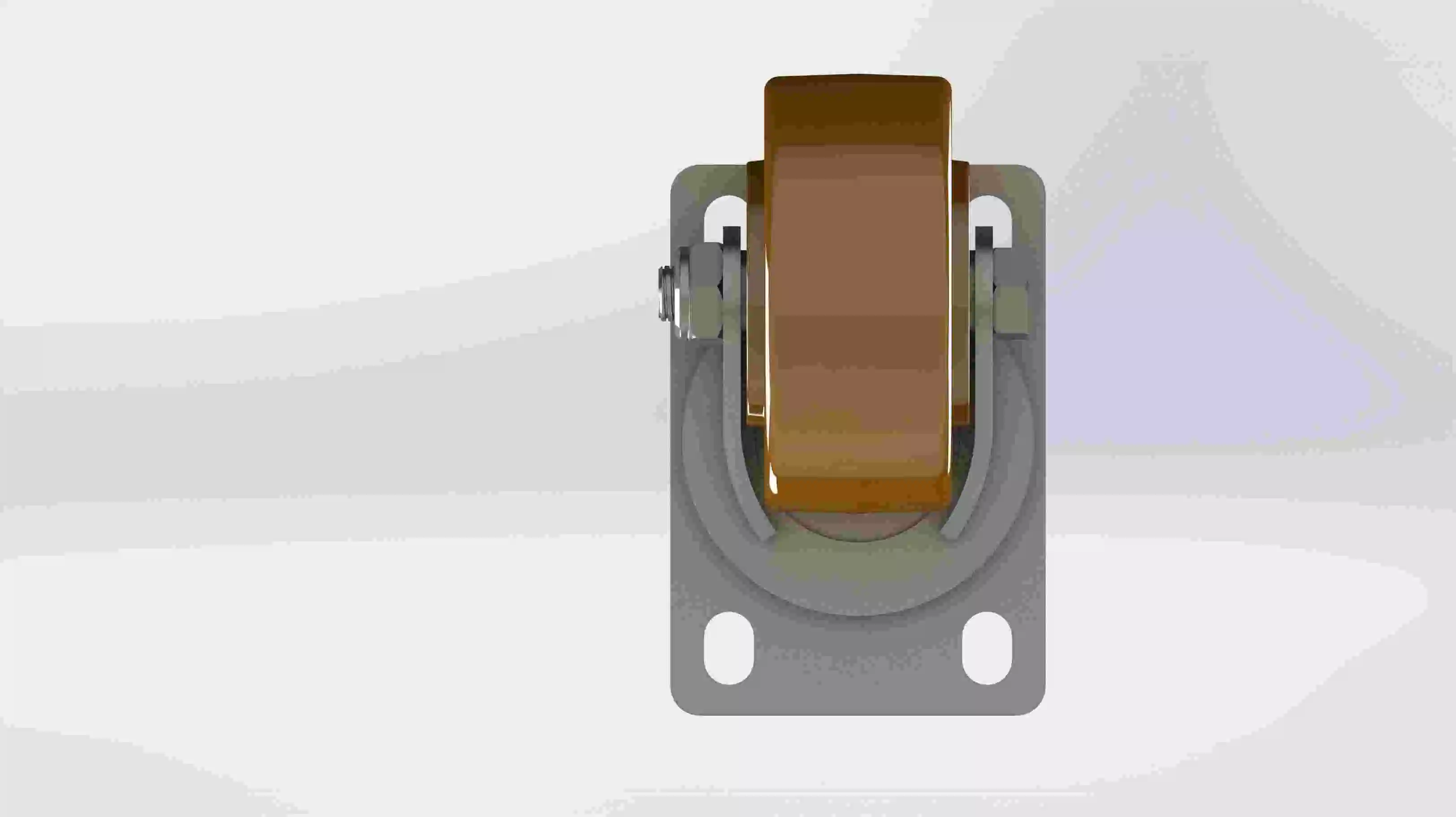 Aço inoxidável núcleo de plástico de roda TPR, Cartoforte e Cartoforte Verde Carrinho para máquinas industriais de rodízio Ruedas Giratorias