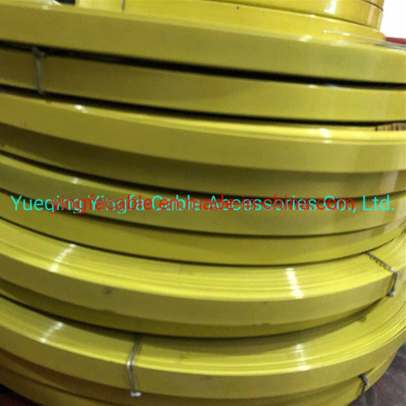 Various Colors Epoxy Coated Stainless Steel Belt /PVC Cated / PPA571 / Nylon 11