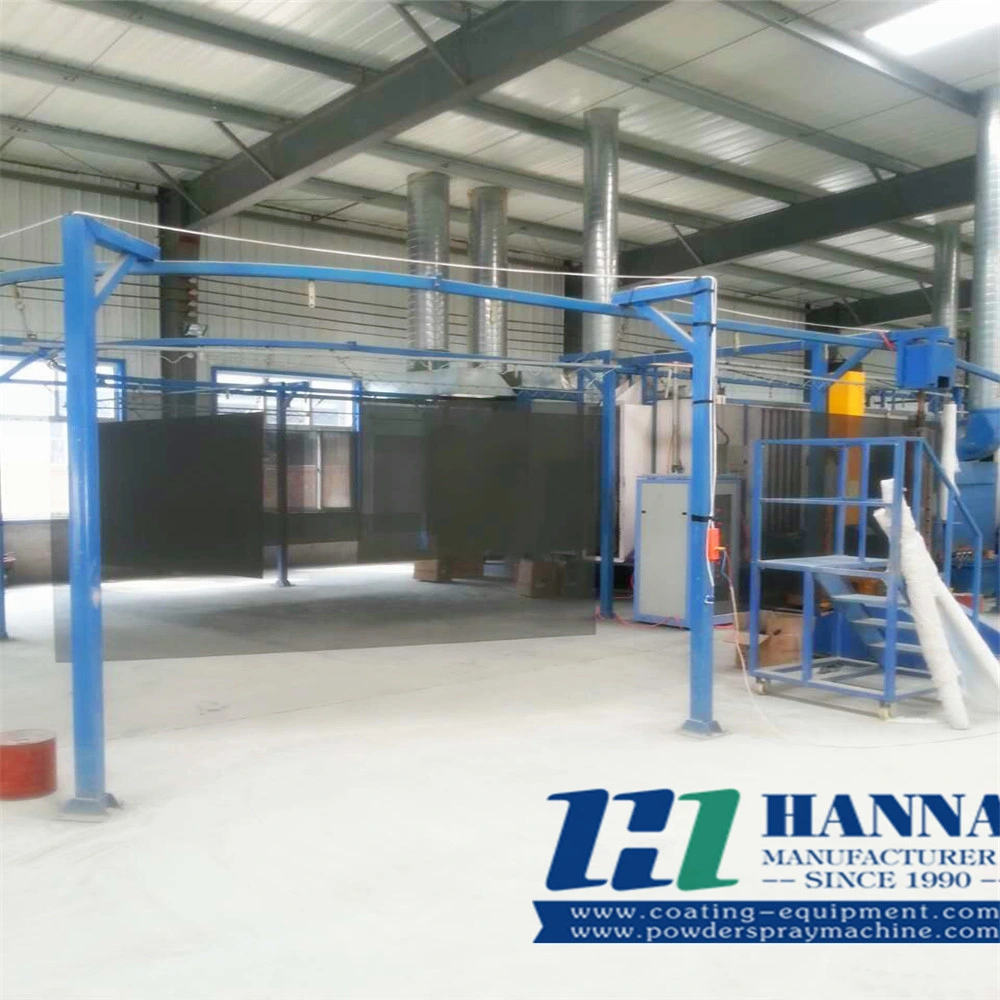 Hot Sell Powder Coating Equipment for Security Window Screening Powder Coating Line