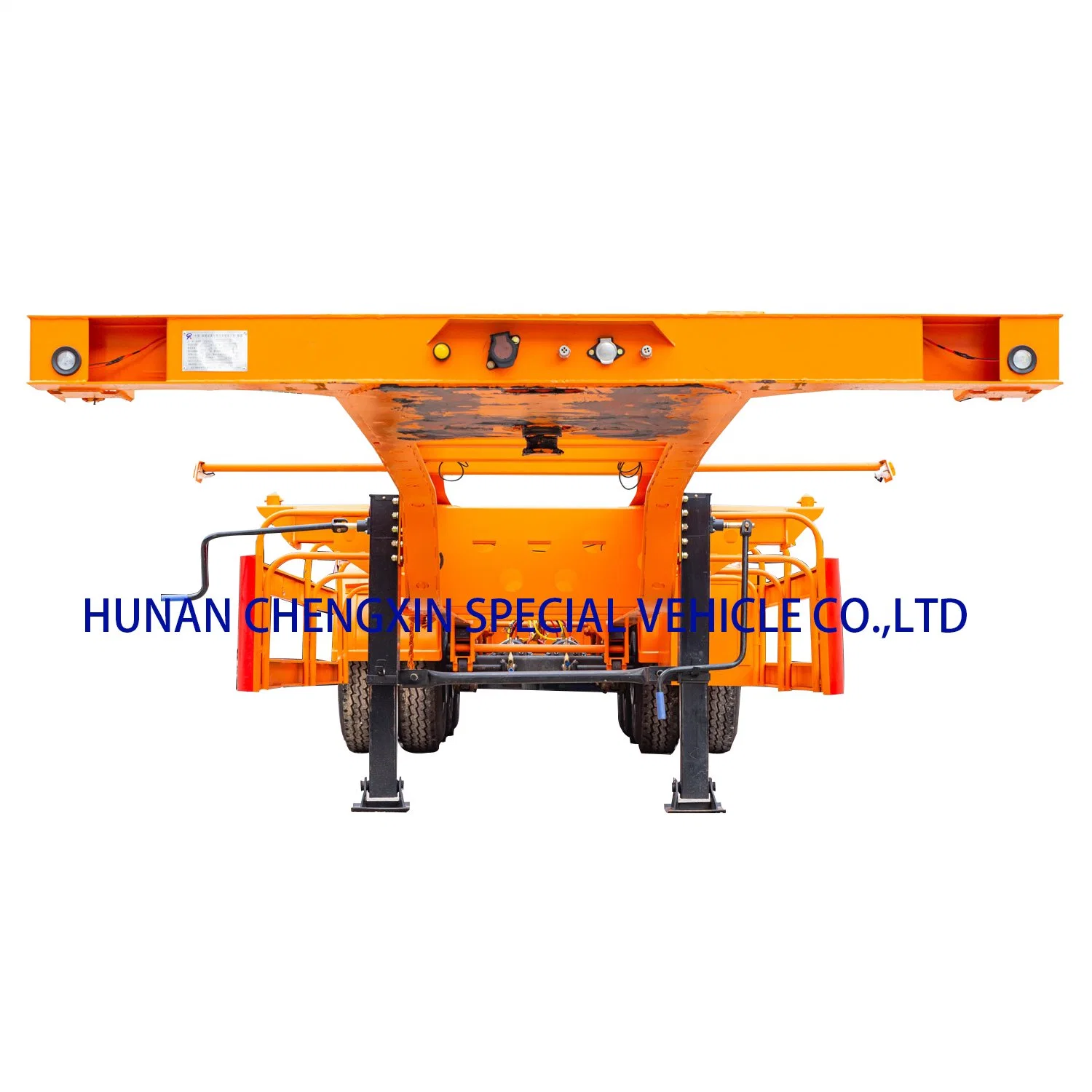 Container Skeleton Shipping Container Chassis Truck Semi Trailer