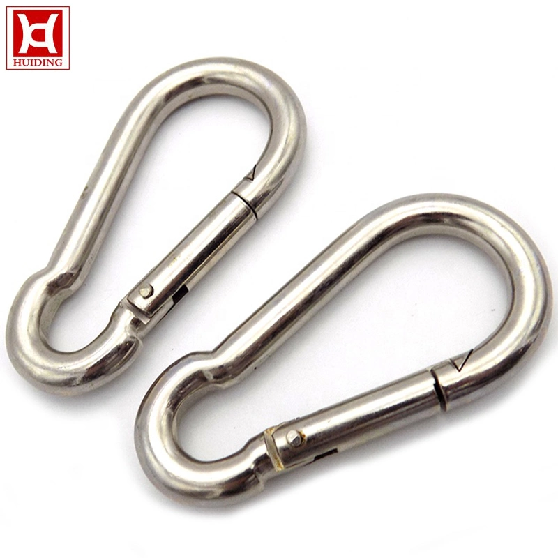 Stainless Steel 304 316 Climbing Carabiner Hooks for Yacht Accessories