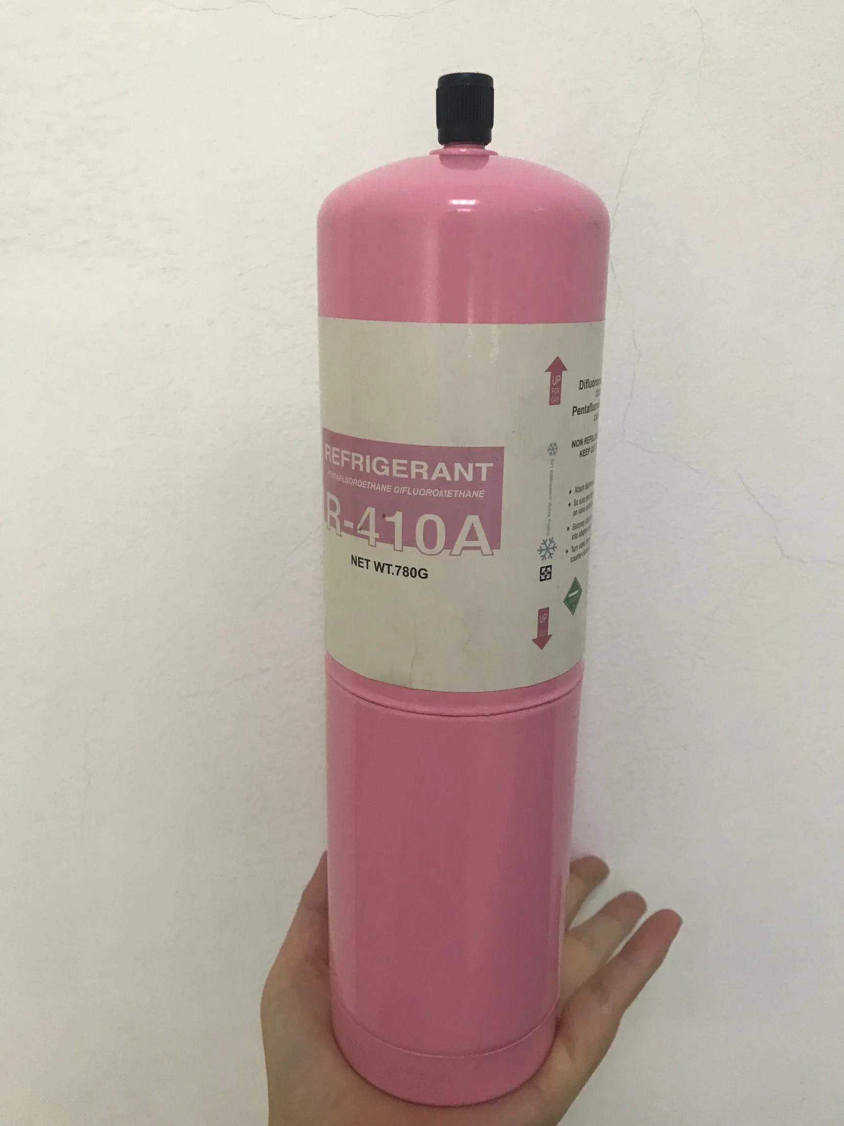Non-Flammable R-410A Refrigerant Gas in a 11.3kg Cylinder
