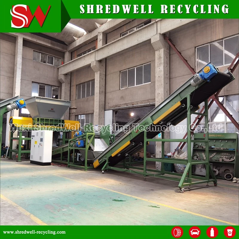 Iron Scrap Crusher Scrap Metal Recycling Shredder Waste Radiator Shredder