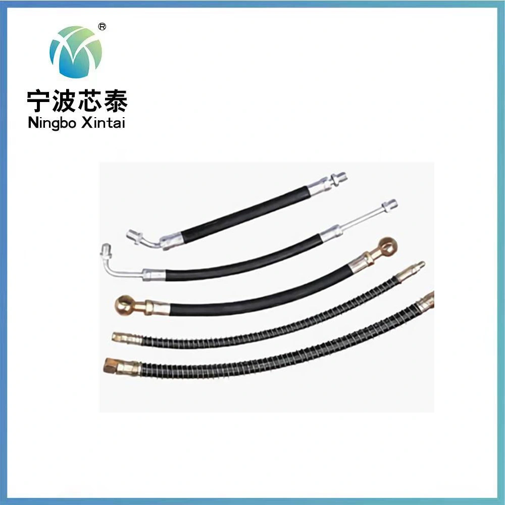 China OEM ODM vapor hidráulicas cable trenzado manguera de aceite de alta presión del conjunto de mangueras hidráulicas de la manguera de caucho general