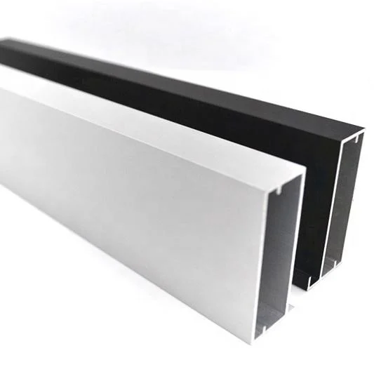 Aluminum Extrusion Profiles Cabinet Cupboard Mirror Frame Aluminum Tube