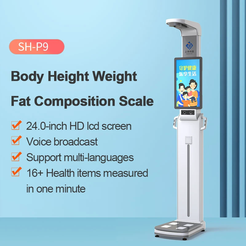 Body Fat Composition Analyzer Scale BMI Weight Balance and Height