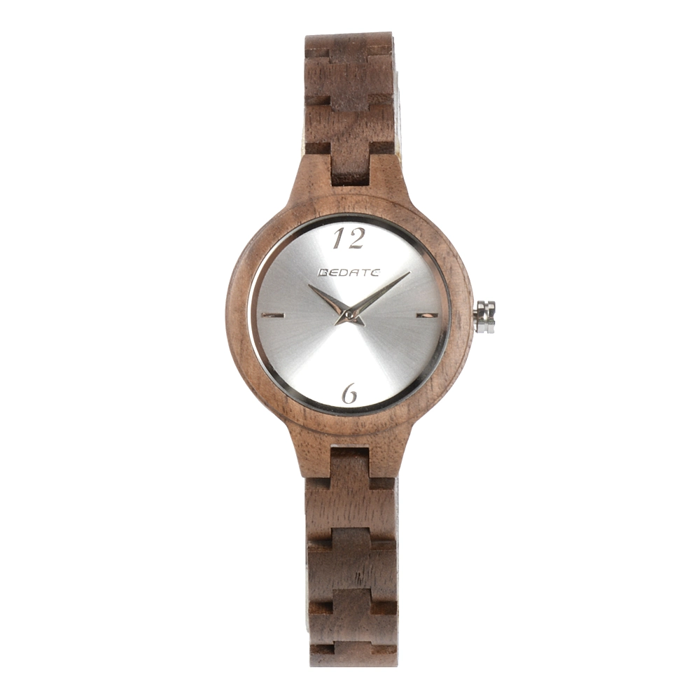 New Design Factory Directly Supply Mother of Pearl Dial Diffenent Wood Face Watch