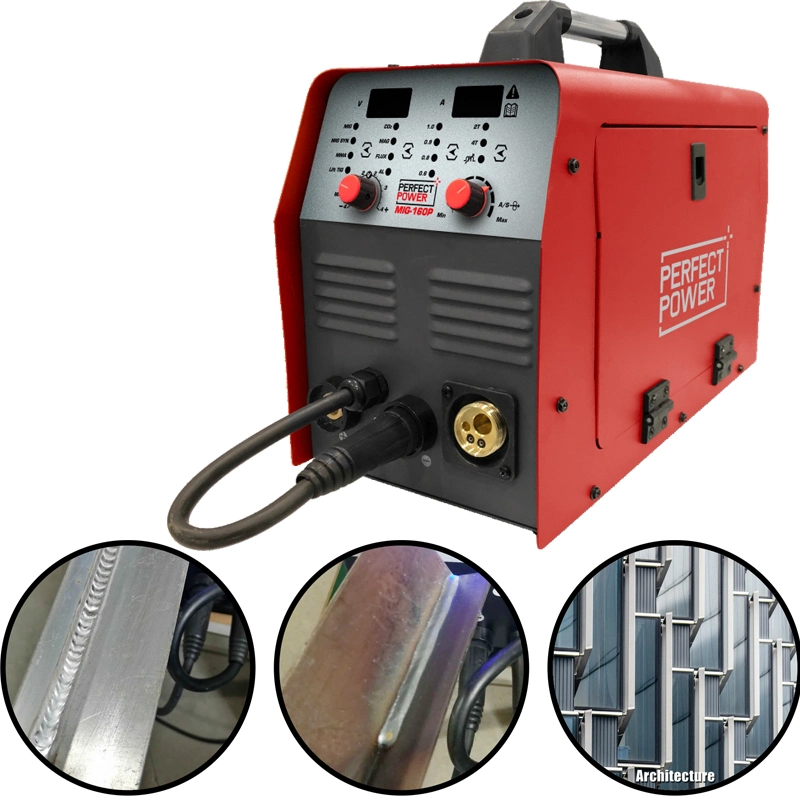 MIG-180p Gas Gasless MIG Mag IGBT Inverter Welding Machine Pulse MIG Welding Machine