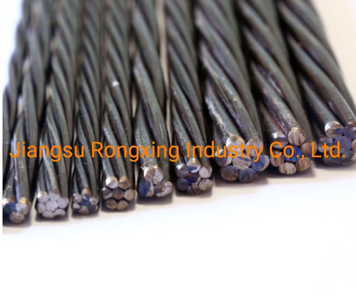 8.6mm 3 PCS Wire Strand 1X3 Galvanized or Stainless Steel Wire Rope Cable