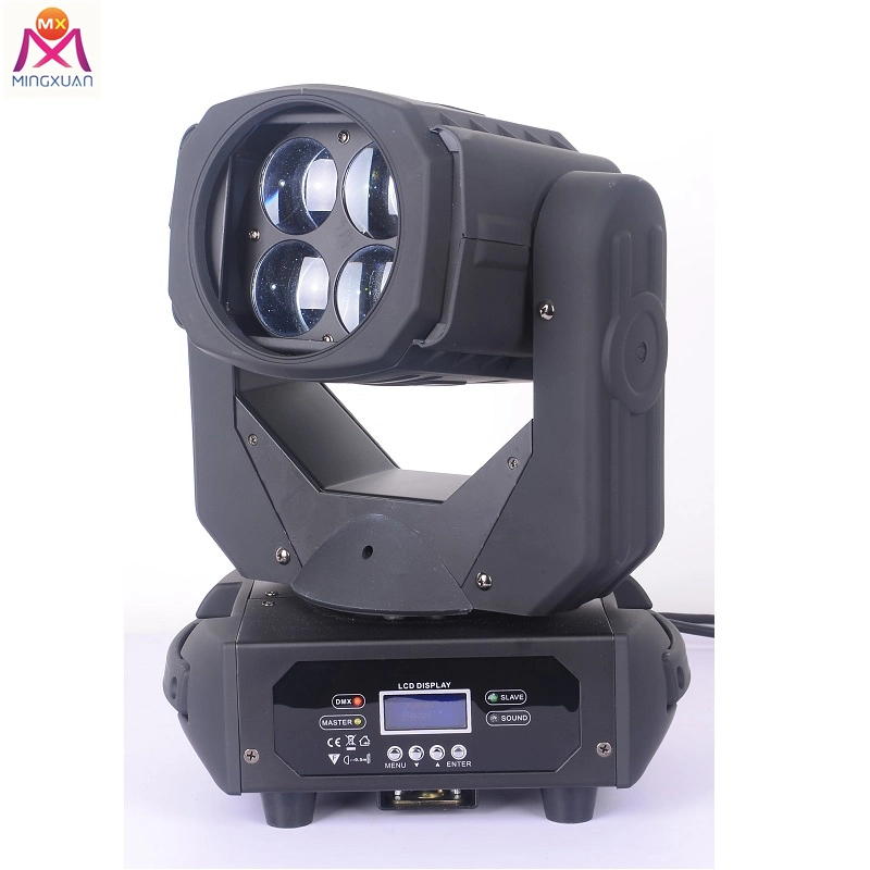 140W LED Beam Moving Head Light RGB Stage 4*25W Shaking Dye Lamp