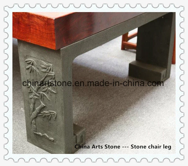 Stone Marble Chair and Desk Furniture for Home and Cafe Bar