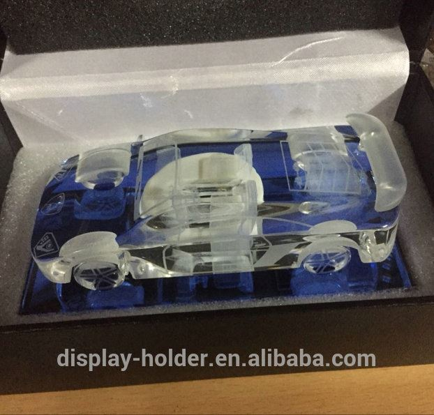 Para artículos de regalo para hombres 3D coche de cristal grabado sublimación Modelo