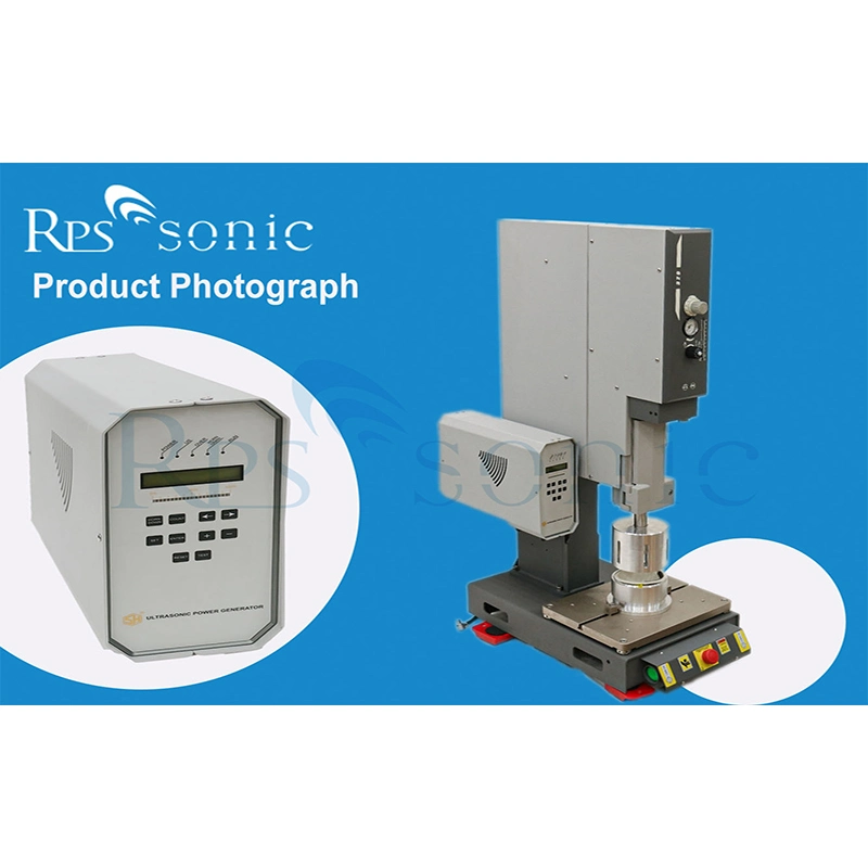 Sistema de montaje de soldadora de plástico ultrasónico de 20 kHz duradero para uso médico Industria
