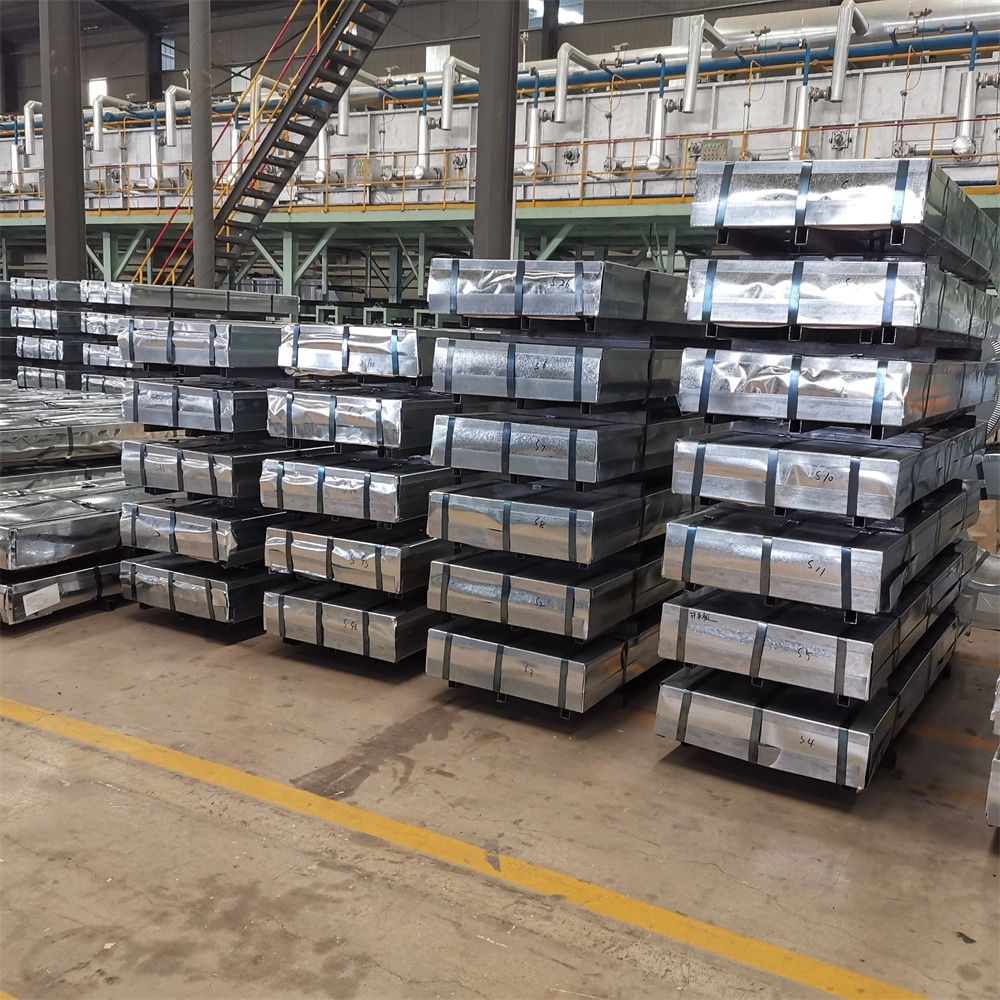 SGCC/DX51D/JIS/ASTM/G550/Az30-Z275/0,14-3,0mm/galvanizado/recubierto de zinc/Galvalume/Gi/GL/corrugado/techo/Chapa de techo/Chapa de acero