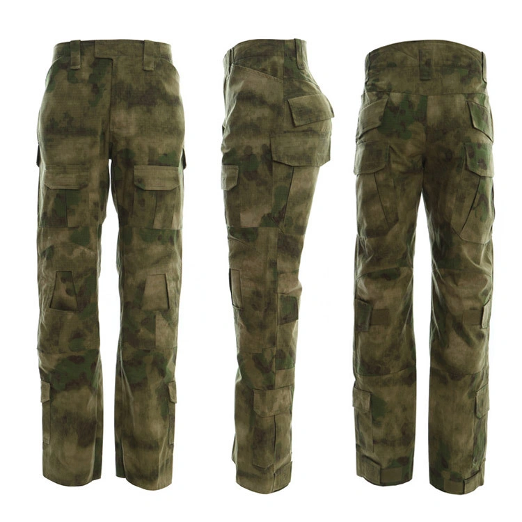 Calças de combate à rã Camouflage Outdoor Frog Suit Pants Outdoor Calças de treino