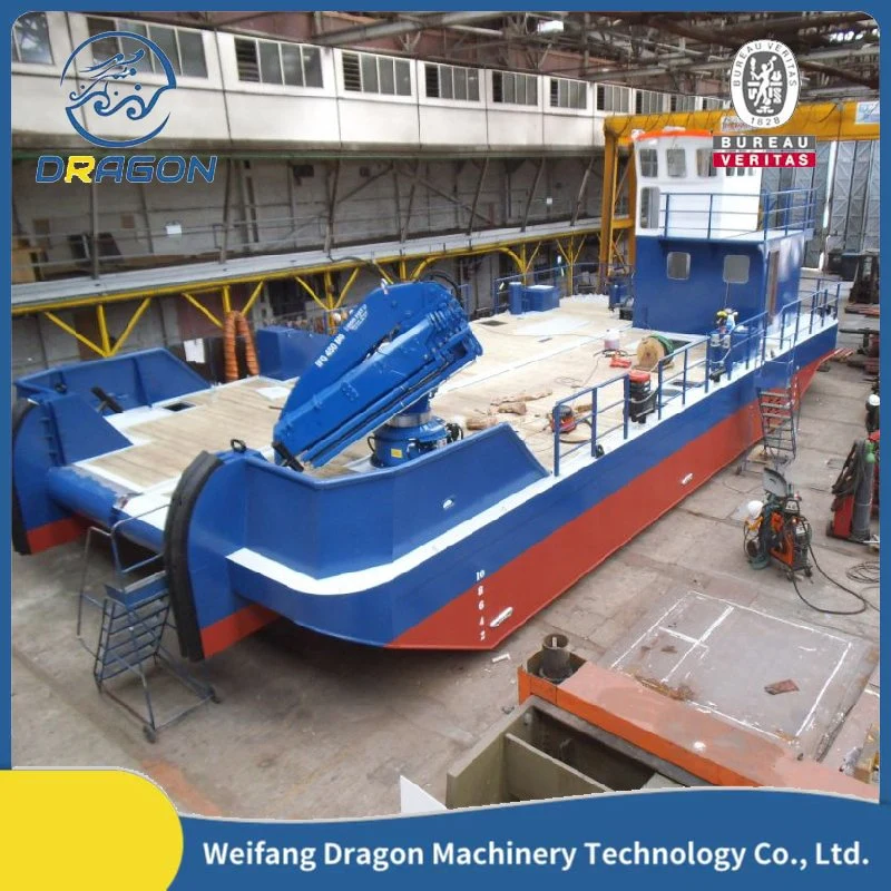 Fuel Transport Anchor Lifting Used Multi Function Work Boat/Tug Boat for Sale 16.0 M Dredger