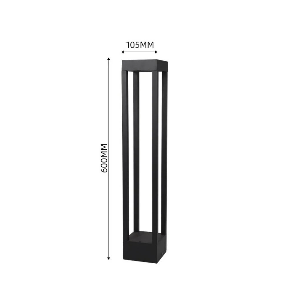 Césped Luz LED Lámpara de pedestal impermeable al aire libre césped césped enterrados de la luz de la Calle Villa del Parque patio jardín Plaza Simple Wyz20512