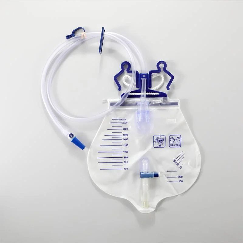 1500ml 2000ml Economic Disposable Luxury Sterile Urinary Drainage Bag Urine Collector Bag