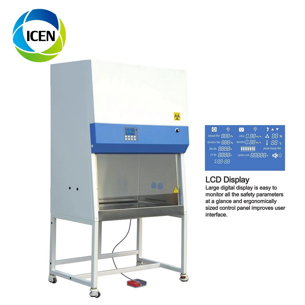 IN-BA2 laboratory furniture biological safety biosafety cabinet class 2 price with adjustable height