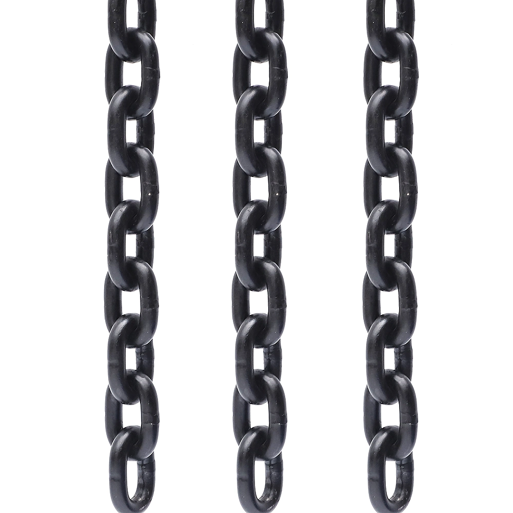 G80 Standard High Test Link Chain Black Oxide with 6mm Welded Link Chain