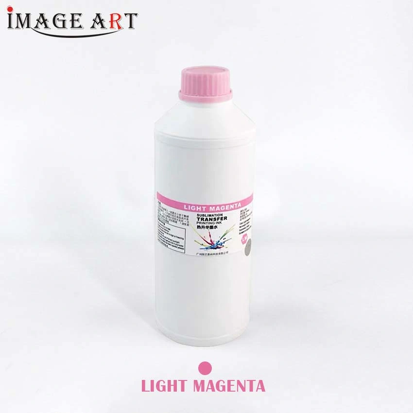 Good Printing Effect Sublimation Ink for Heat Transfer Printing 1000ml (Light Magenta)