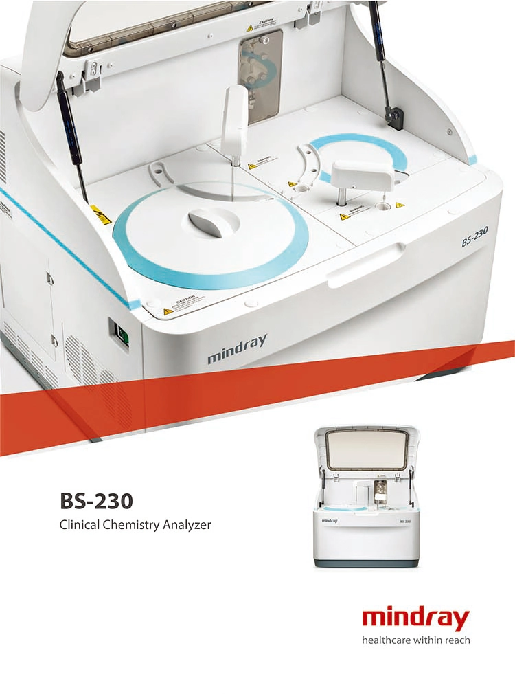 Medizinisches Equipment Mindray BS-200E Analysegerät für klinische Chemie