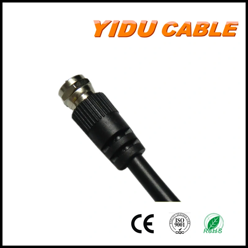 3c2V Cable coaxial de antena de TV para CCTV 9.5 PAL Gato macho a macho para cable satélite