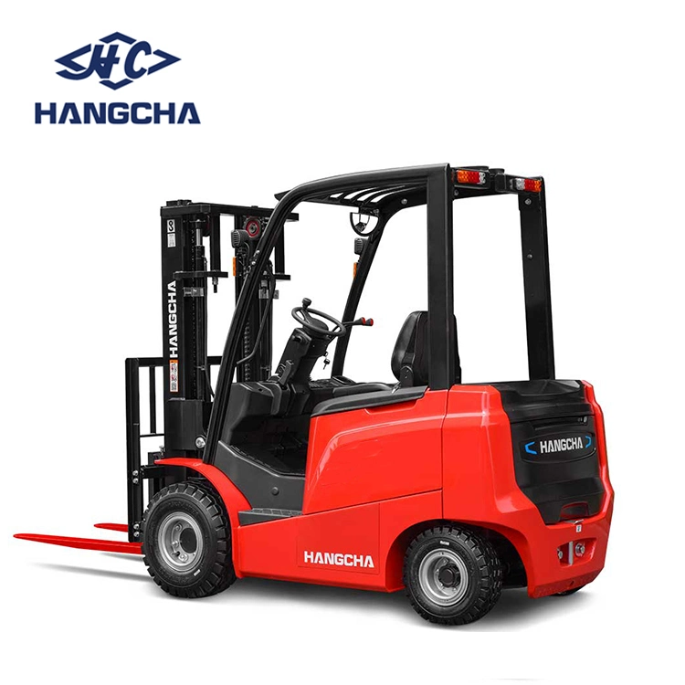 3ton 3000kg Electric Forklift Truck Work in Warehouse