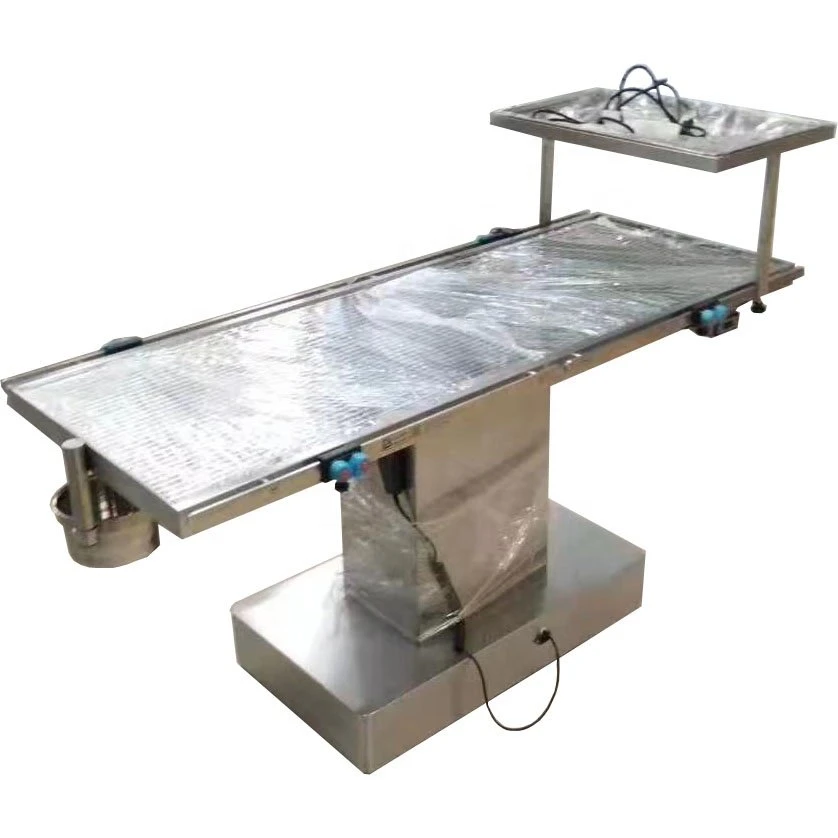 Yuever Medical Thermostatic Two-Way Tilting Lifting Veterinary Medical Operating Table for Vet