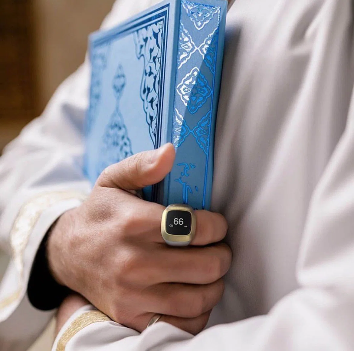 Smart Muslimische Islamische Elektronische Zähler Digitale Azan Wecker Tasbeeh Tasbih Zikr Ring