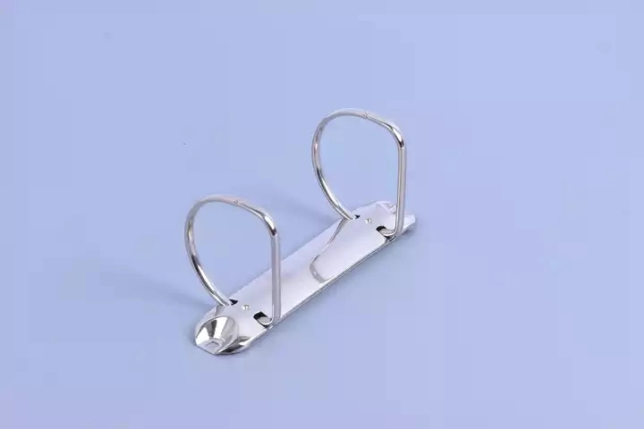 Mecanismo de anillo abrazadera libro S/D 2 Clips de forma Ring Binder clips