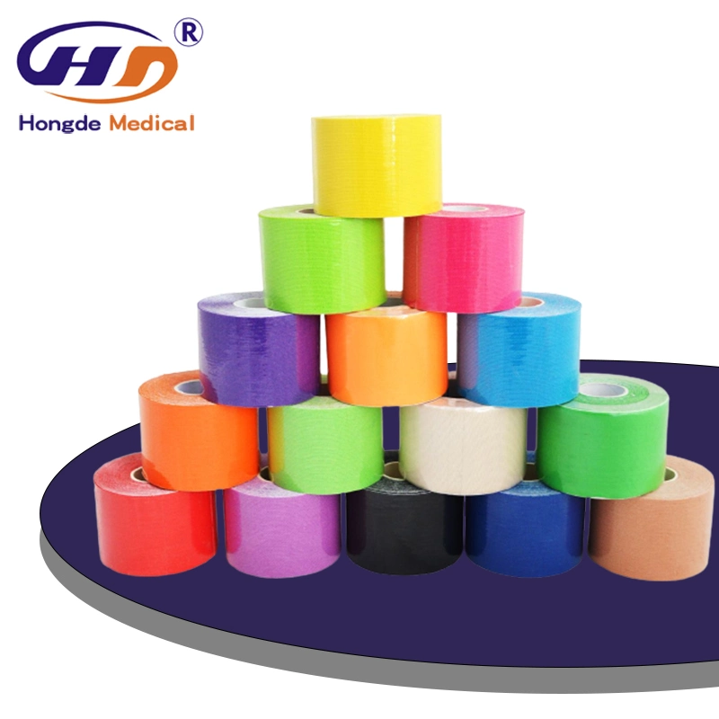 HD5 5cmx5m Pre-Cut Regular Sports Muscle Kinesiology Tape for Sport and Physiotherapy