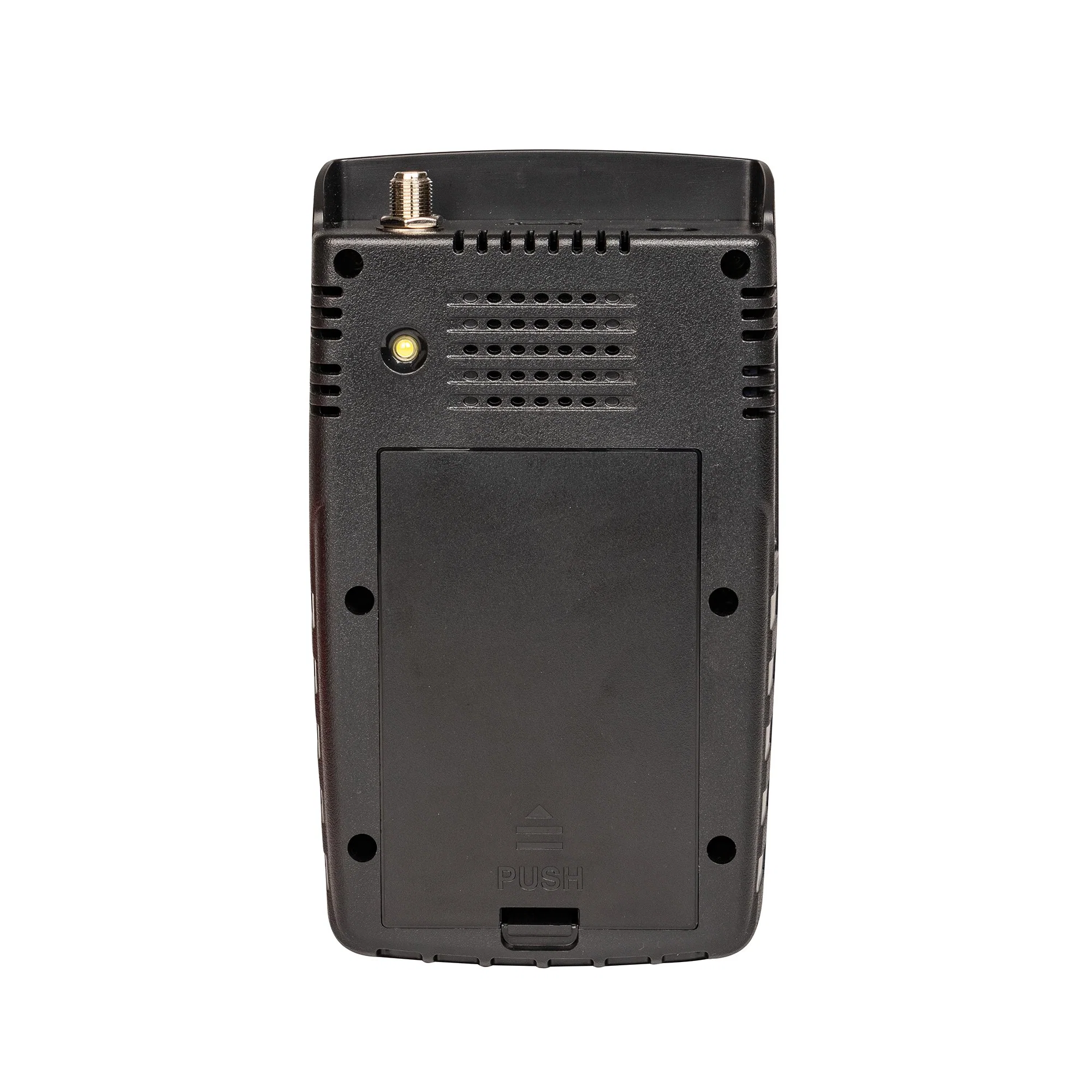 WS-695 DVB-T/T2 Satellite Finder H265 يدعم جهاز القياس الرقمي إشارة DVB-T/T2 خرج تيار مستمر قياسي بجهد 12 فولت للشاشة