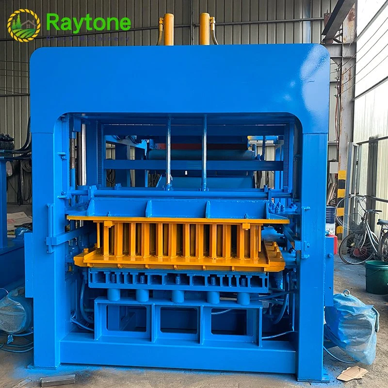 Qt12-15 Hydraulic Cinder Block Moulding Plant Automatic Concrete Block Making Machine